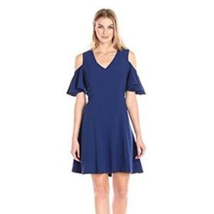 Lark & Ro Cold Shoulder Dress